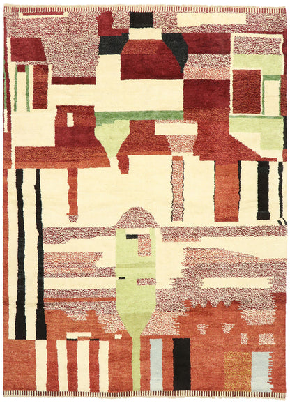 10 x 14 Contemporary Moroccan Rug 80588