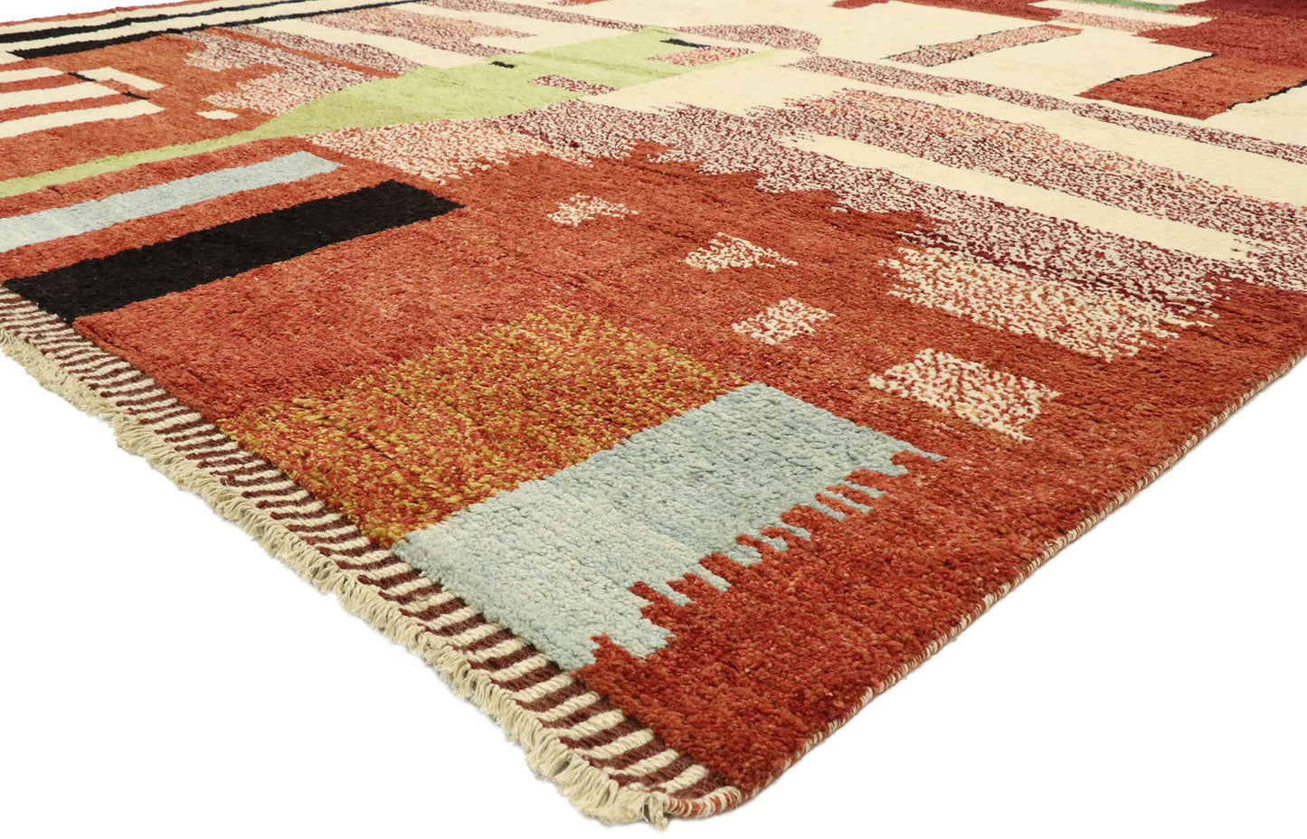 10 x 14 Contemporary Moroccan Rug 80588