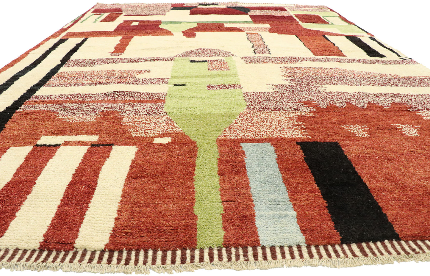 10 x 14 Contemporary Moroccan Rug 80588