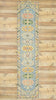 3 x 12 Contemporary Colorful Oushak Runner 80590