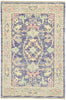 4 x 6 Colorful Purple Oushak Rug 80594