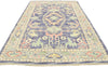 4 x 6 Colorful Purple Oushak Rug 80594