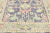 4 x 6 Colorful Purple Oushak Rug 80594