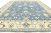 9 x 12 Colorful Blue Oushak Rug 80596