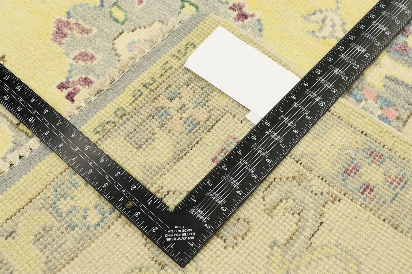9 x 12 Colorful Oushak Rug 80601