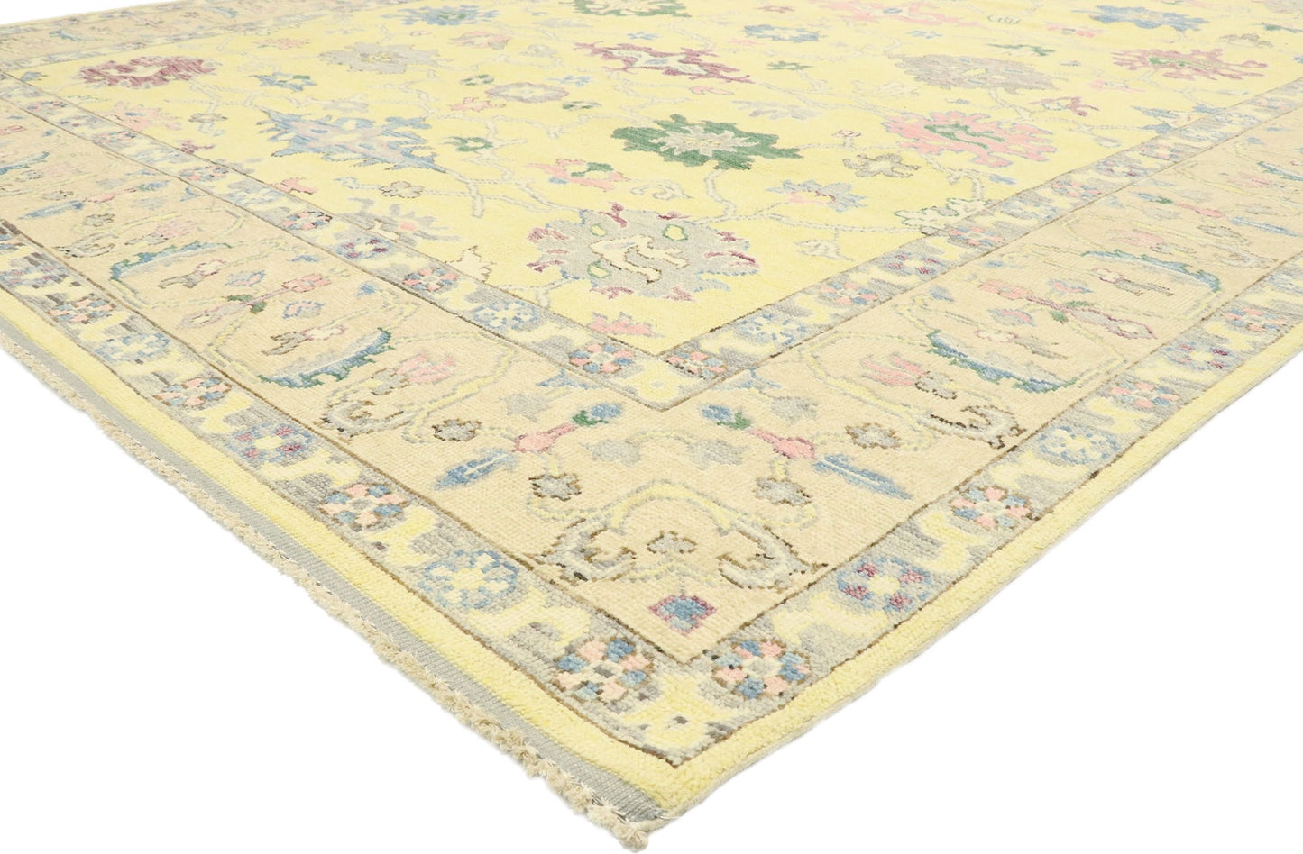 9 x 12 Colorful Oushak Rug 80601
