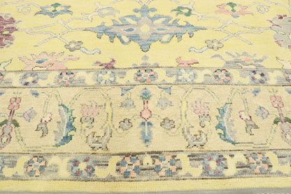 9 x 12 Colorful Oushak Rug 80601