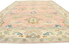 9 x 12 Contemporary Pink Oushak Rug 80604