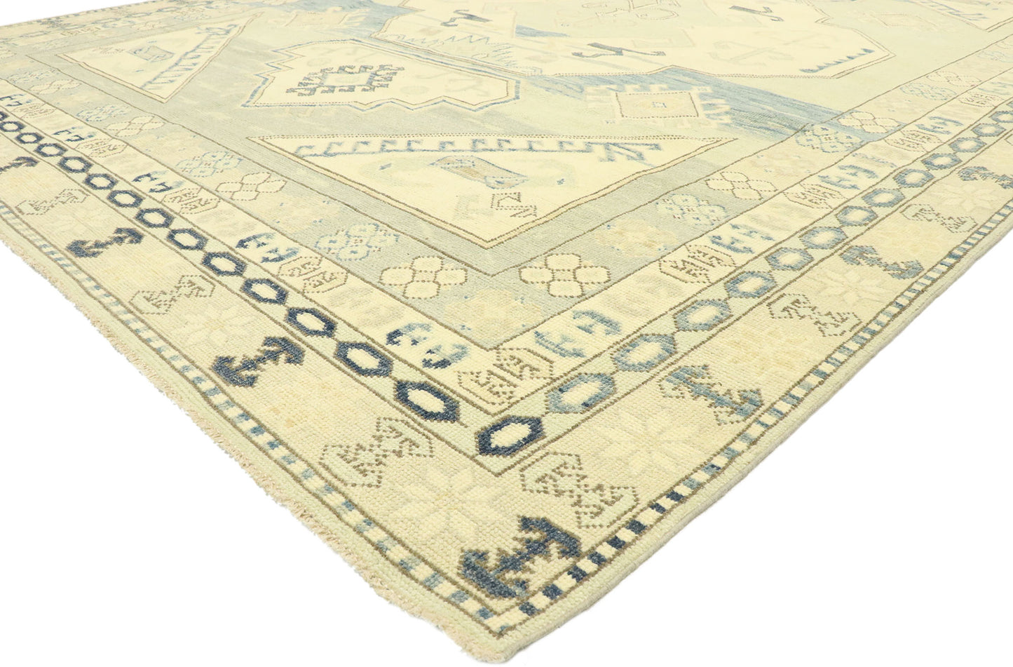 9 x 12 Modern Oushak Rug 80605