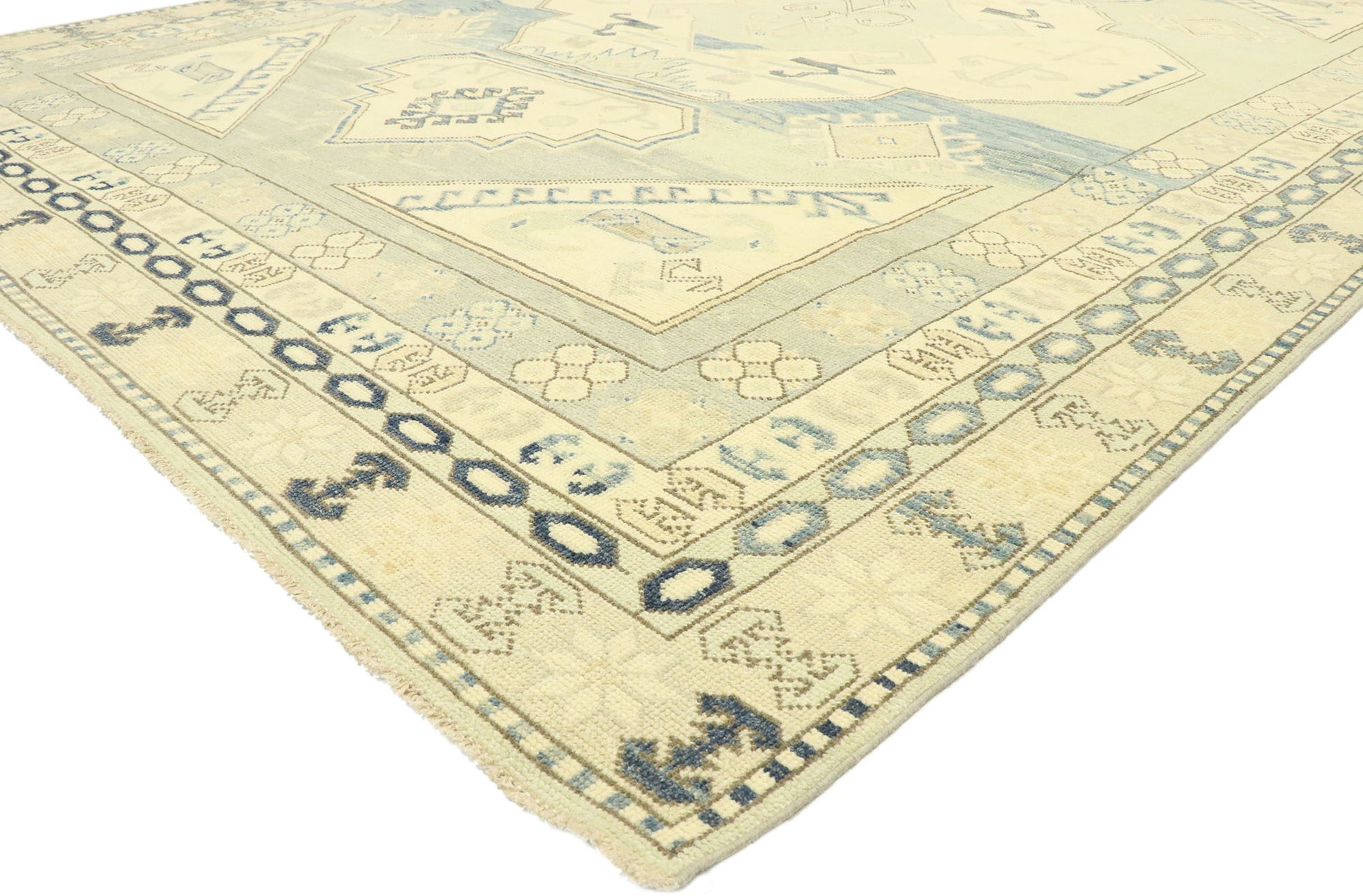 9 x 12 Modern Oushak Rug 80605