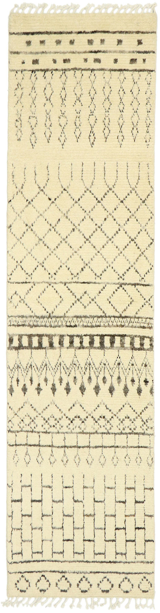 3 x 10 Contemporary Moroccan Runner 80610