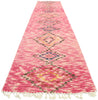 3 x 13 Contemporary Pink Moroccan Runner 80615