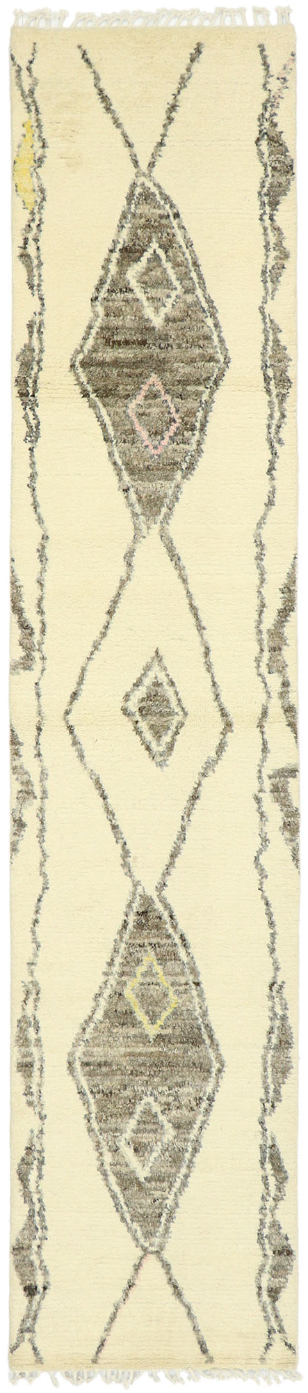3 x 12 Contemporary Moroccan Runner 80616