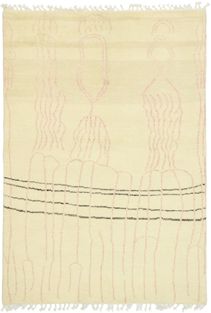 6 x 8 Contemporary Moroccan Rug 80621