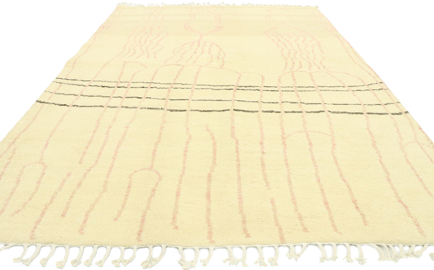 6 x 8 Contemporary Moroccan Rug 80621
