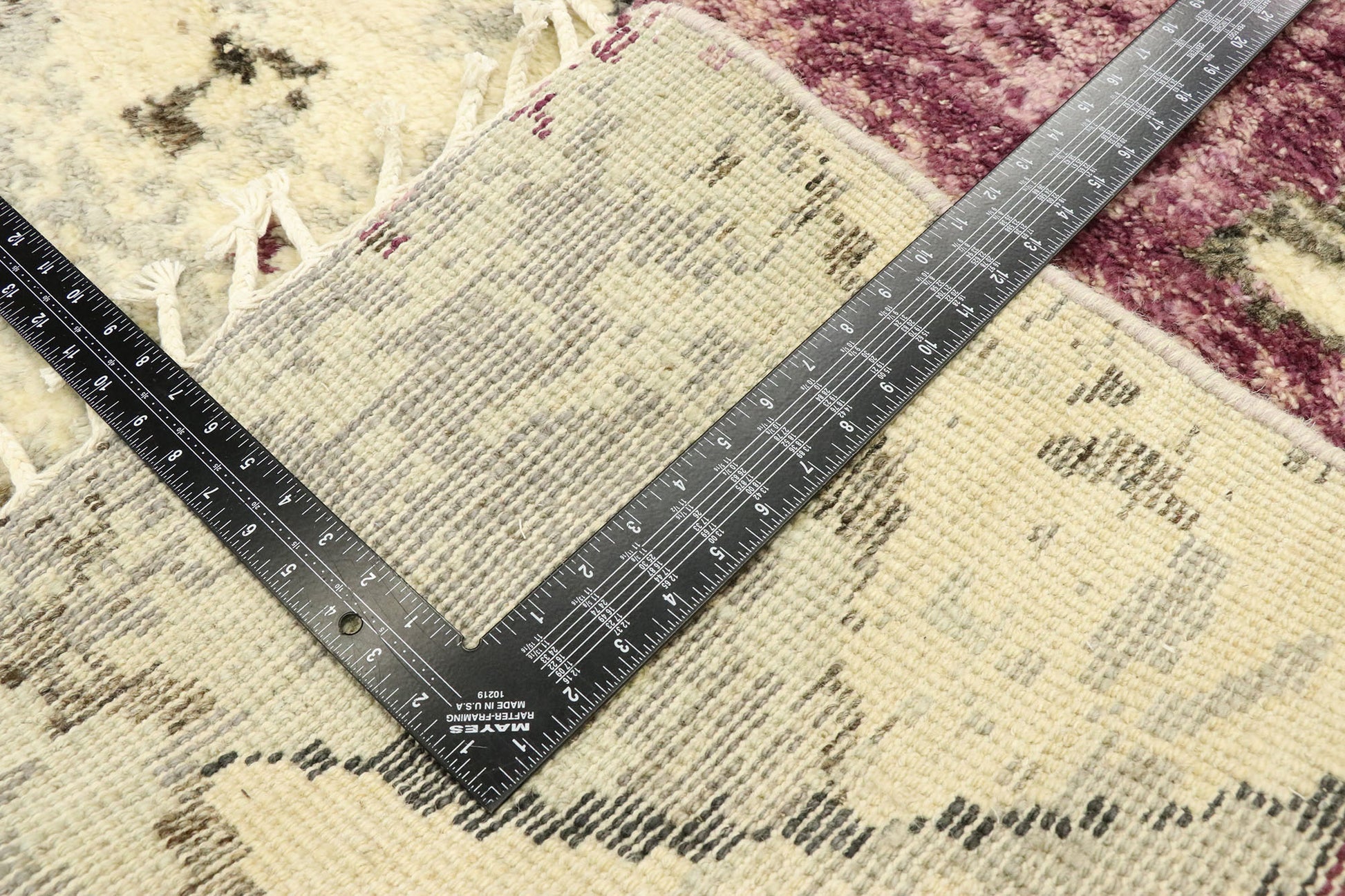 8 x 10 Contemporary Purple Moroccan Rug 80624