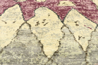 8 x 10 Contemporary Purple Moroccan Rug 80624
