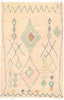 6 x 9 Contemporary Pink Moroccan Rug 80625