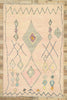 6 x 9 Contemporary Pink Moroccan Rug 80625