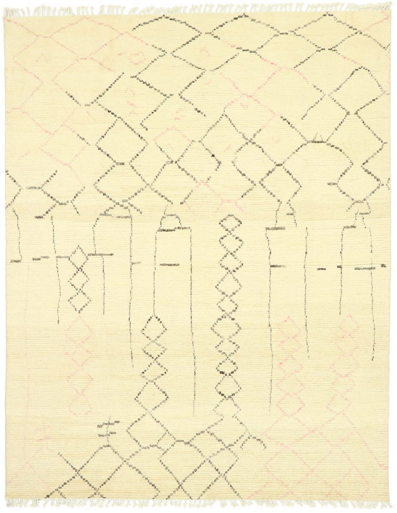 8 x 10 Organic Modern Moroccan Rug 80626