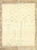 8 x 10 Organic Modern Moroccan Rug 80626