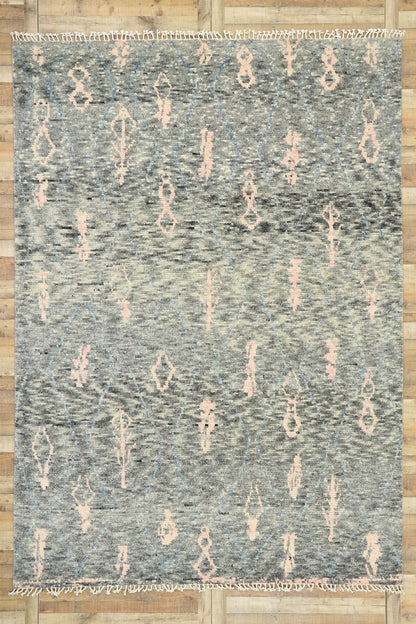 9 x 13 Modern Moroccan Rug 80632