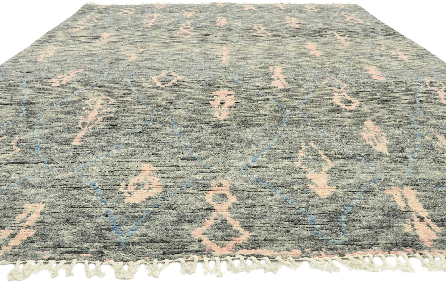 9 x 13 Modern Moroccan Rug 80632