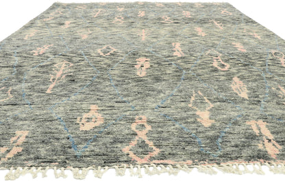 9 x 13 Modern Moroccan Rug 80632