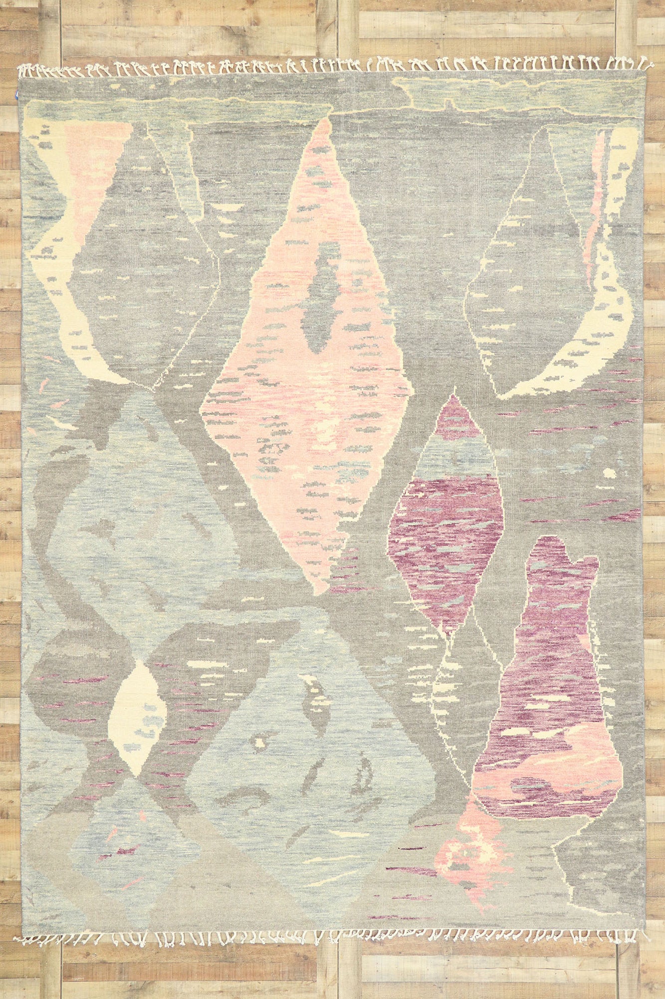 9 x 12 Abstract Moroccan Rug 80633