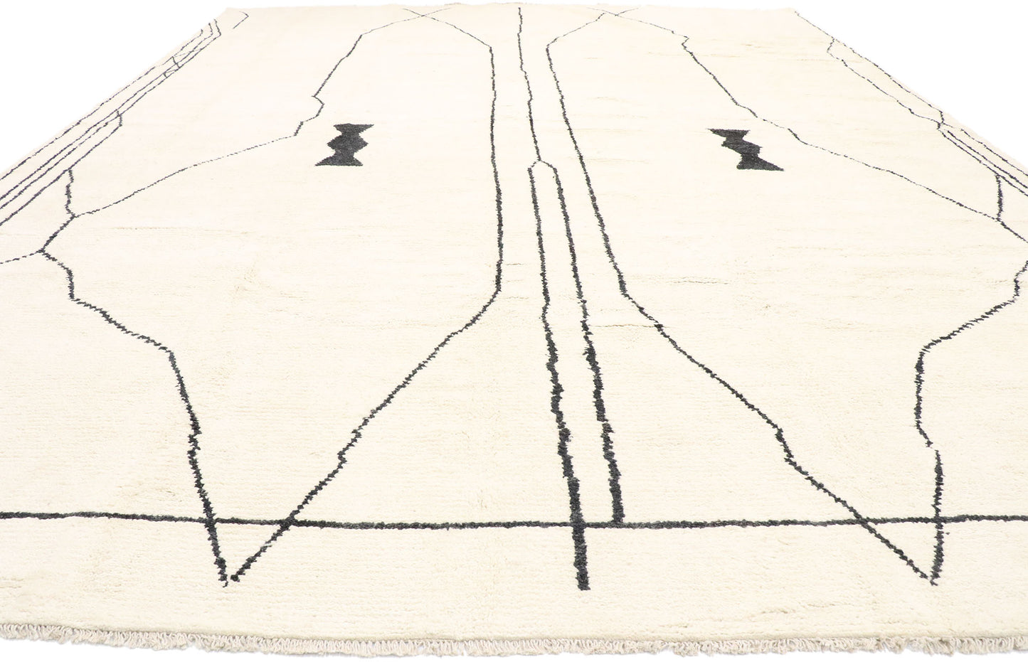 12 x 16 Contemporary Moroccan Rug 80640