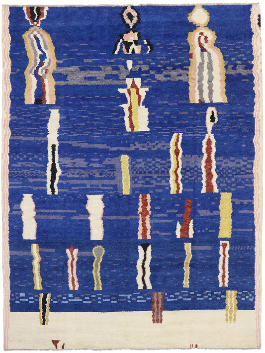 11 x 14 Modern Moroccan Area Rug 80643