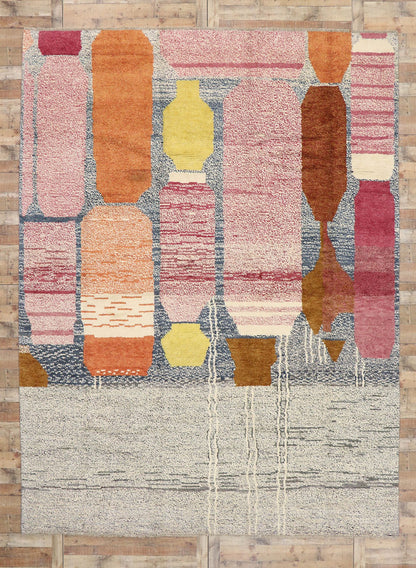 10 x 14 Contemporary Moroccan Rug 80645