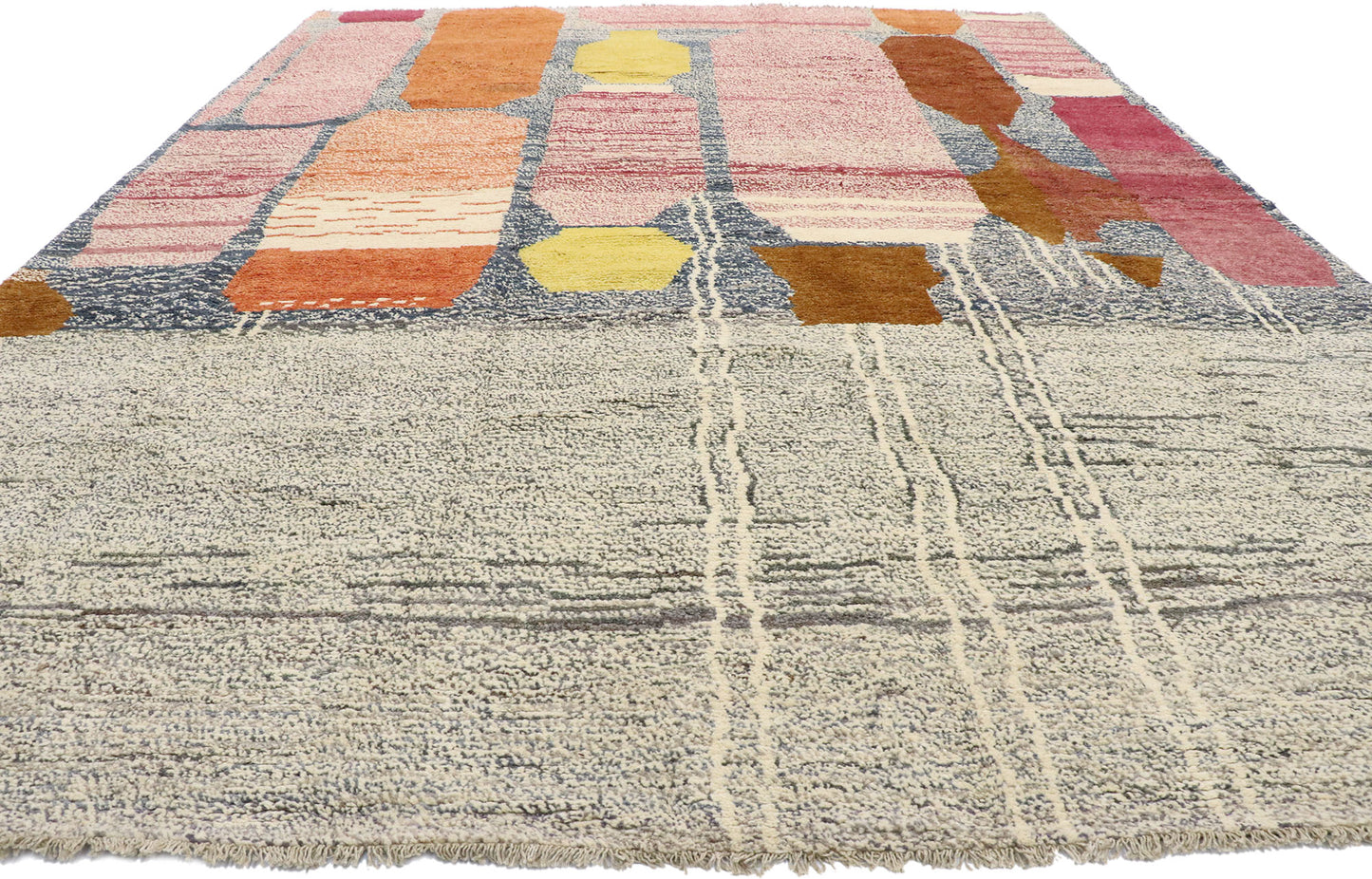 10 x 14 Contemporary Moroccan Rug 80645