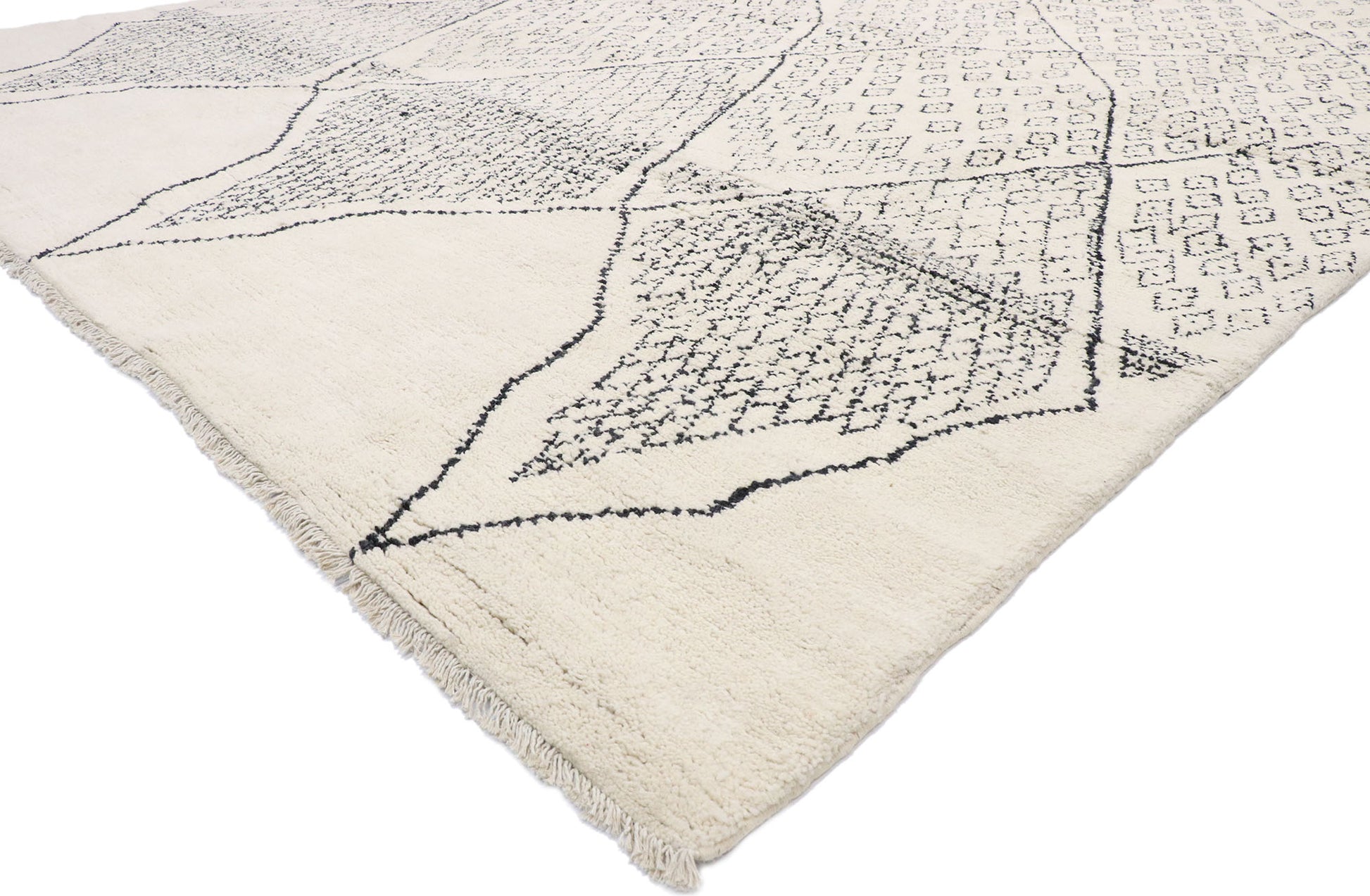 11 x 14 Organic Modern Moroccan Rug 80651