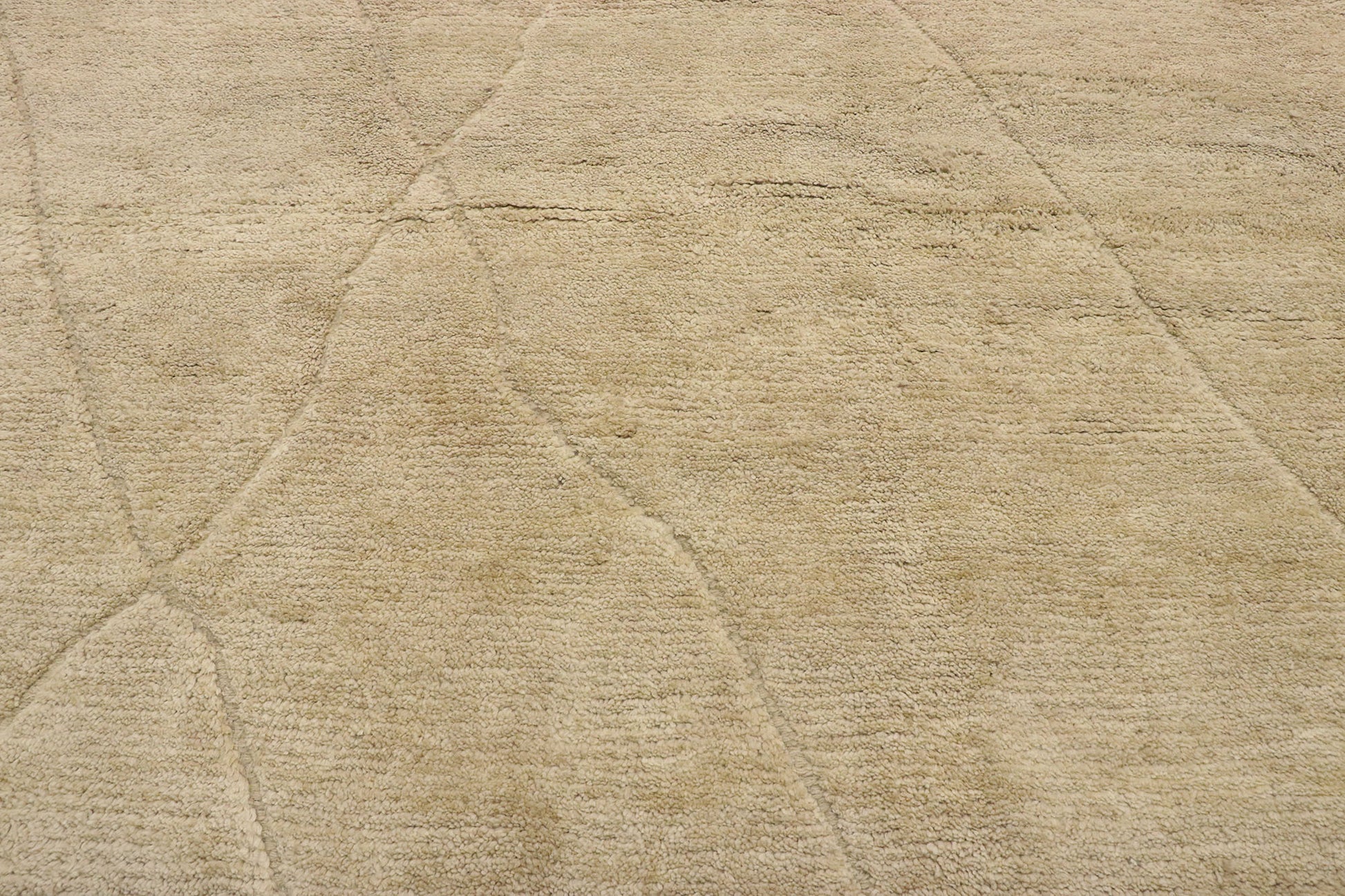 10 x 14 Neutral Moroccan Area Rug 80652