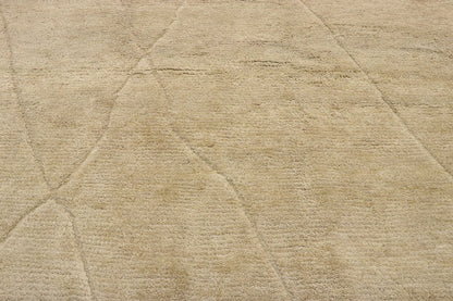 10 x 14 Neutral Moroccan Area Rug 80652