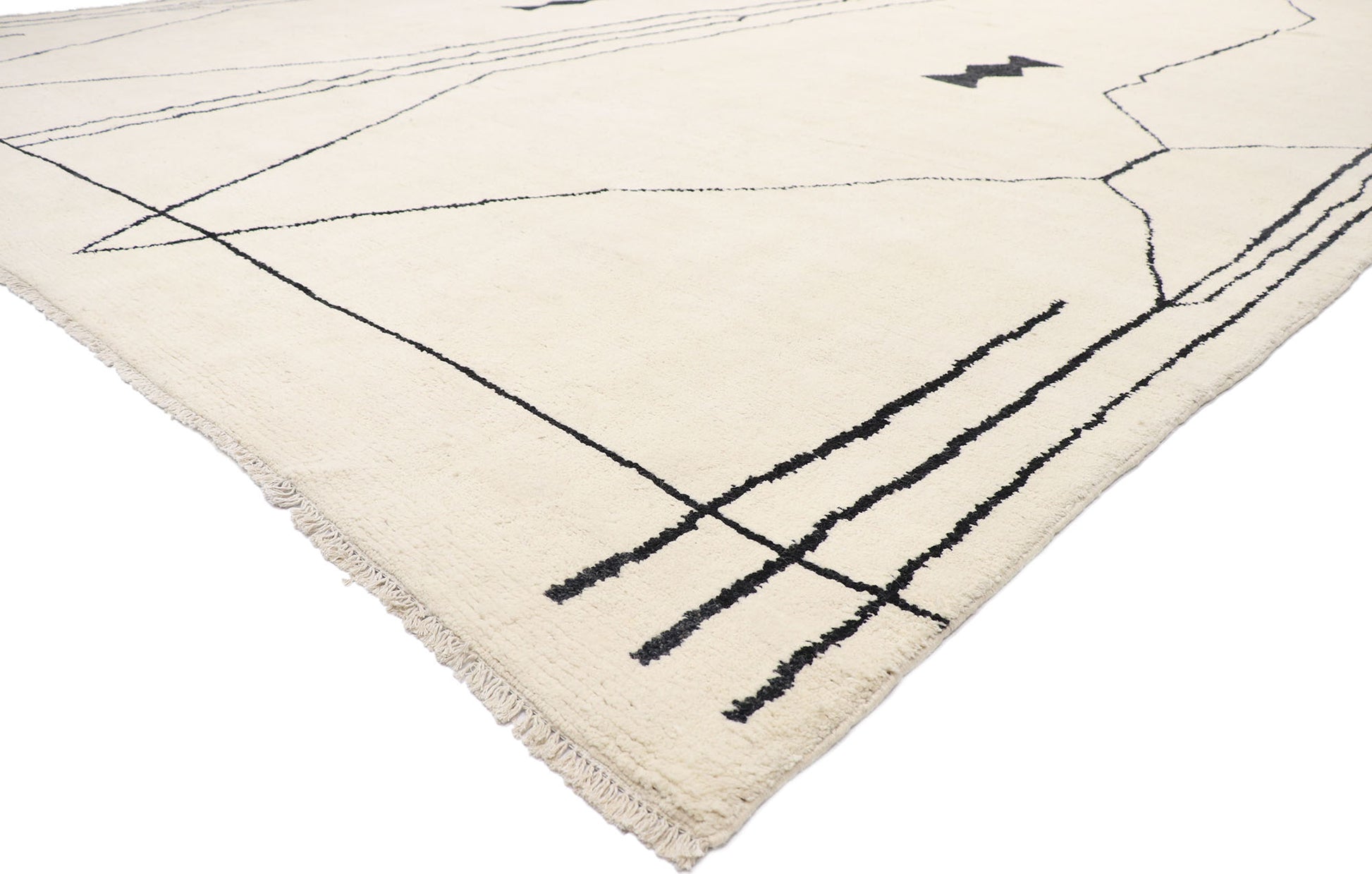 16 x 22 Organic Modern Moroccan Rug 80656