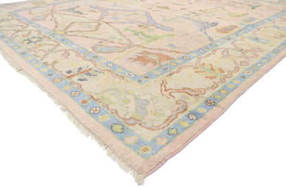 10 x 13 Contemporary Oushak Rug 80653