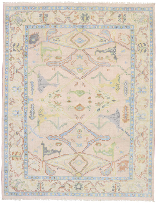 10 x 13 Contemporary Oushak Rug 80653