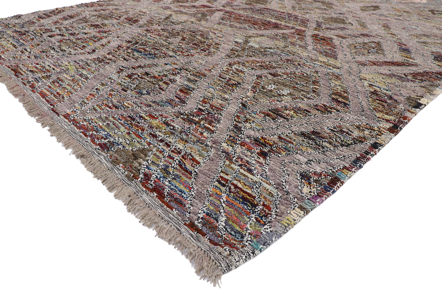 9 x 12 Contemporary Moroccan Style Rug 80654