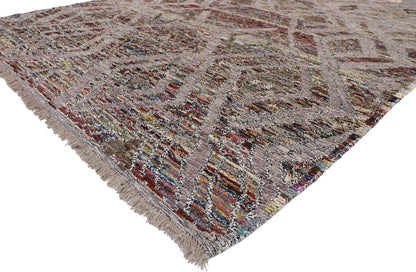 9 x 12 Contemporary Moroccan Style Rug 80654