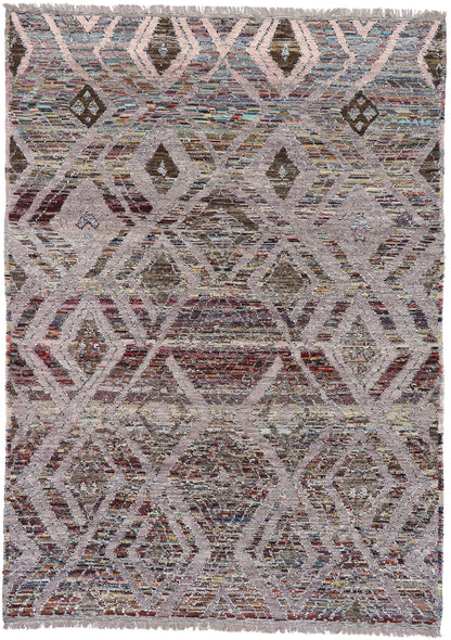 9 x 12 Contemporary Moroccan Style Rug 80654