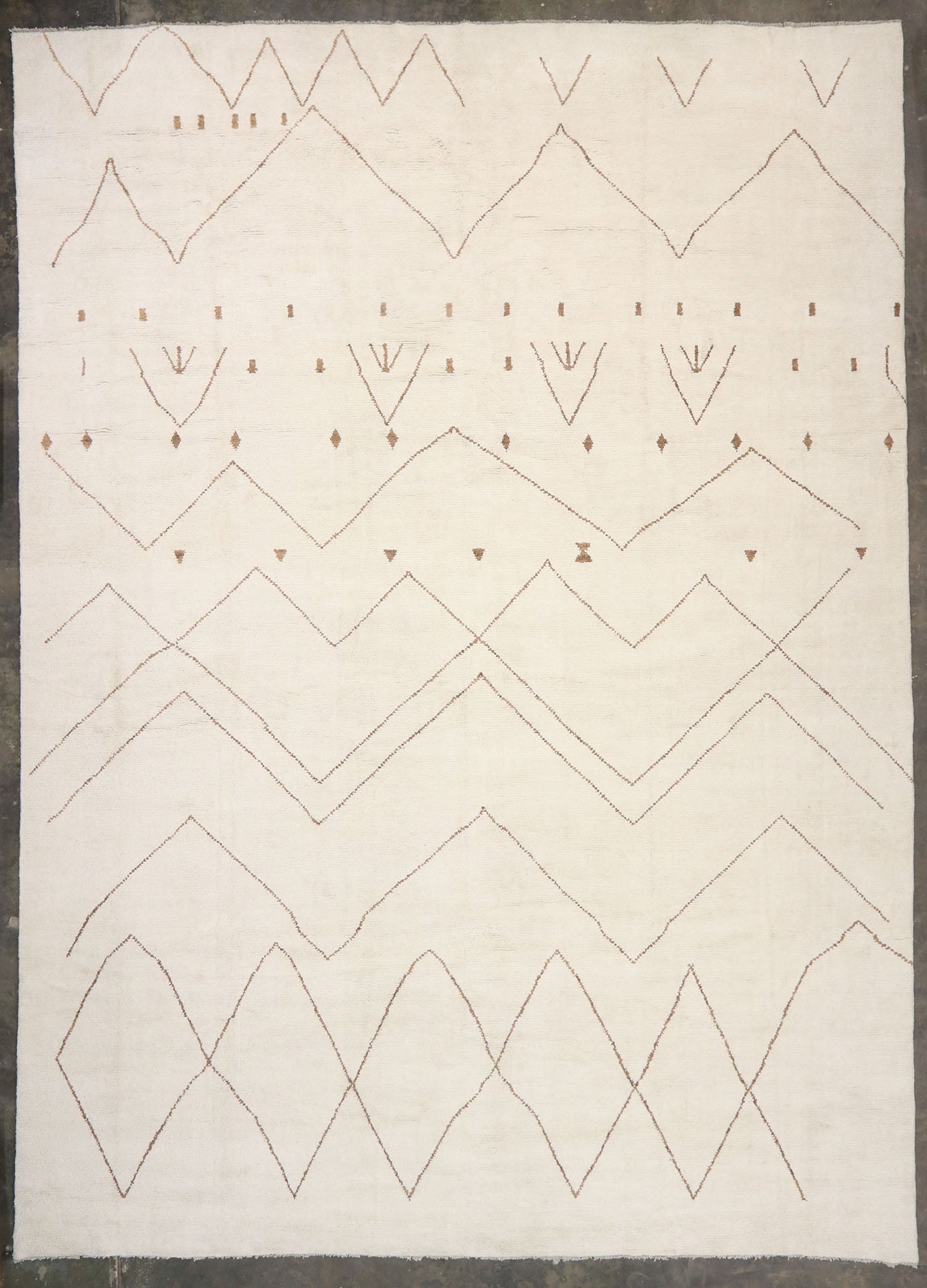 16 x 22 Contemporary Moroccan Rug 80655