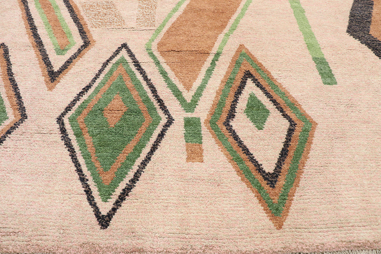 10 x 14 Contemporary Pink Moroccan Rug 80662