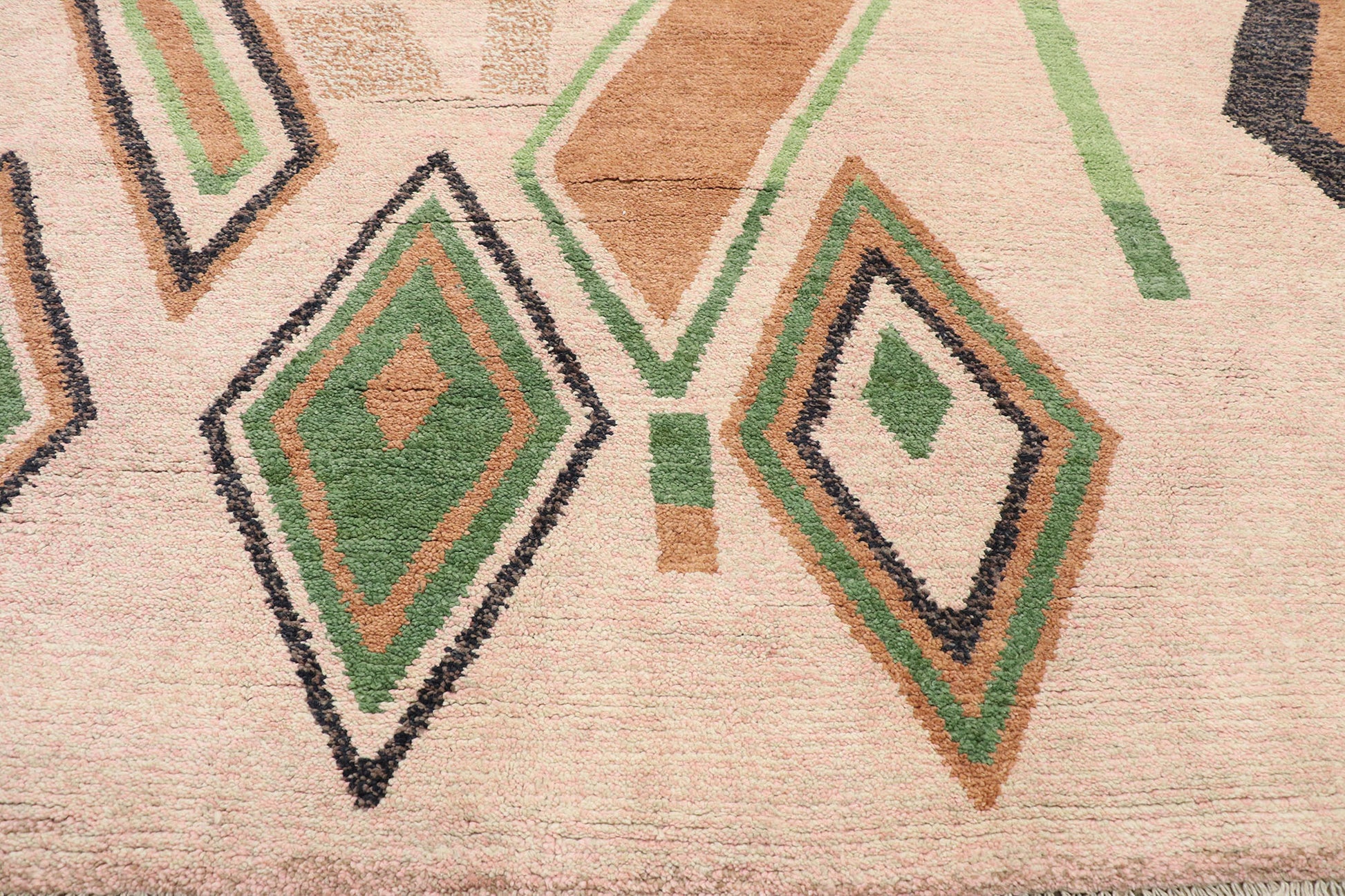 10 x 14 Contemporary Pink Moroccan Rug 80662