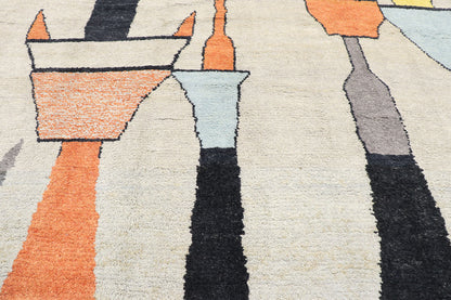 10 x 14 Contemporary Moroccan Rug 80666