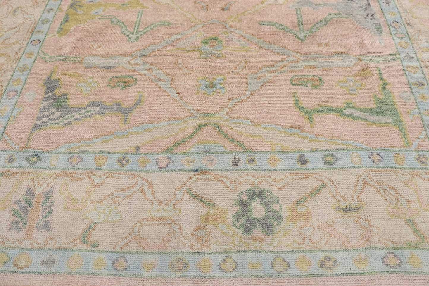 9 x 10 Contemporary Oushak Rug 80673