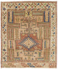 8 x 10 Vintage-Inspired Oushak Rug 80675