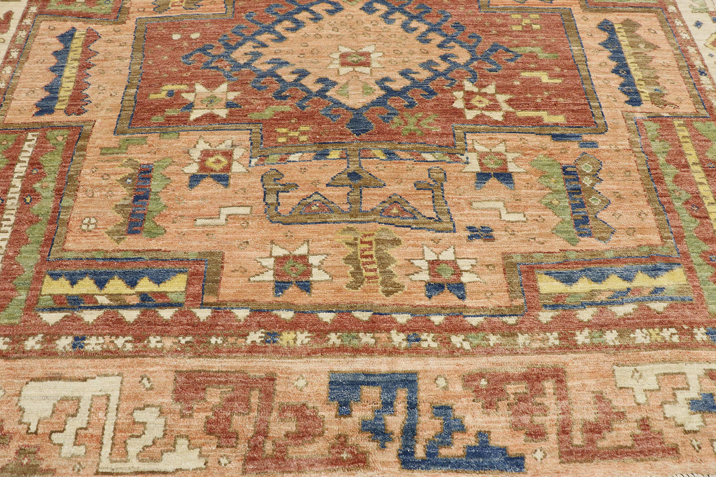 8 x 10 Vintage-Inspired Oushak Rug 80675