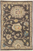 4 x 6 Earth-Tone Oushak Rug 80688